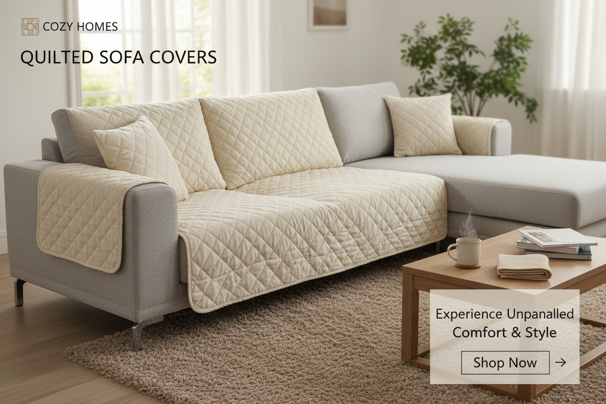 Quilted Sofa Cover