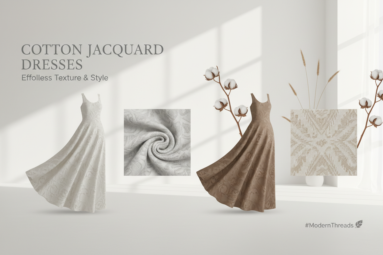 Cotton Jacquard Dresses