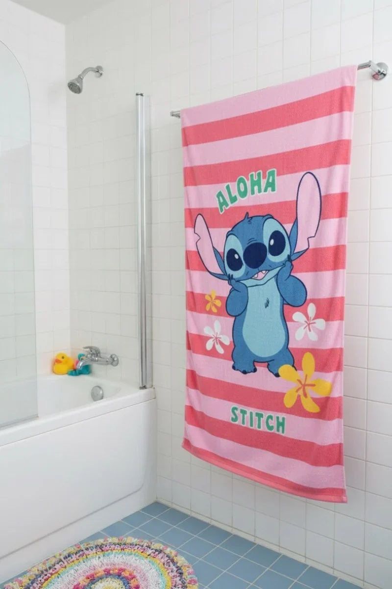 Cute Shark Theme Cotton Towel - 27" x 53"