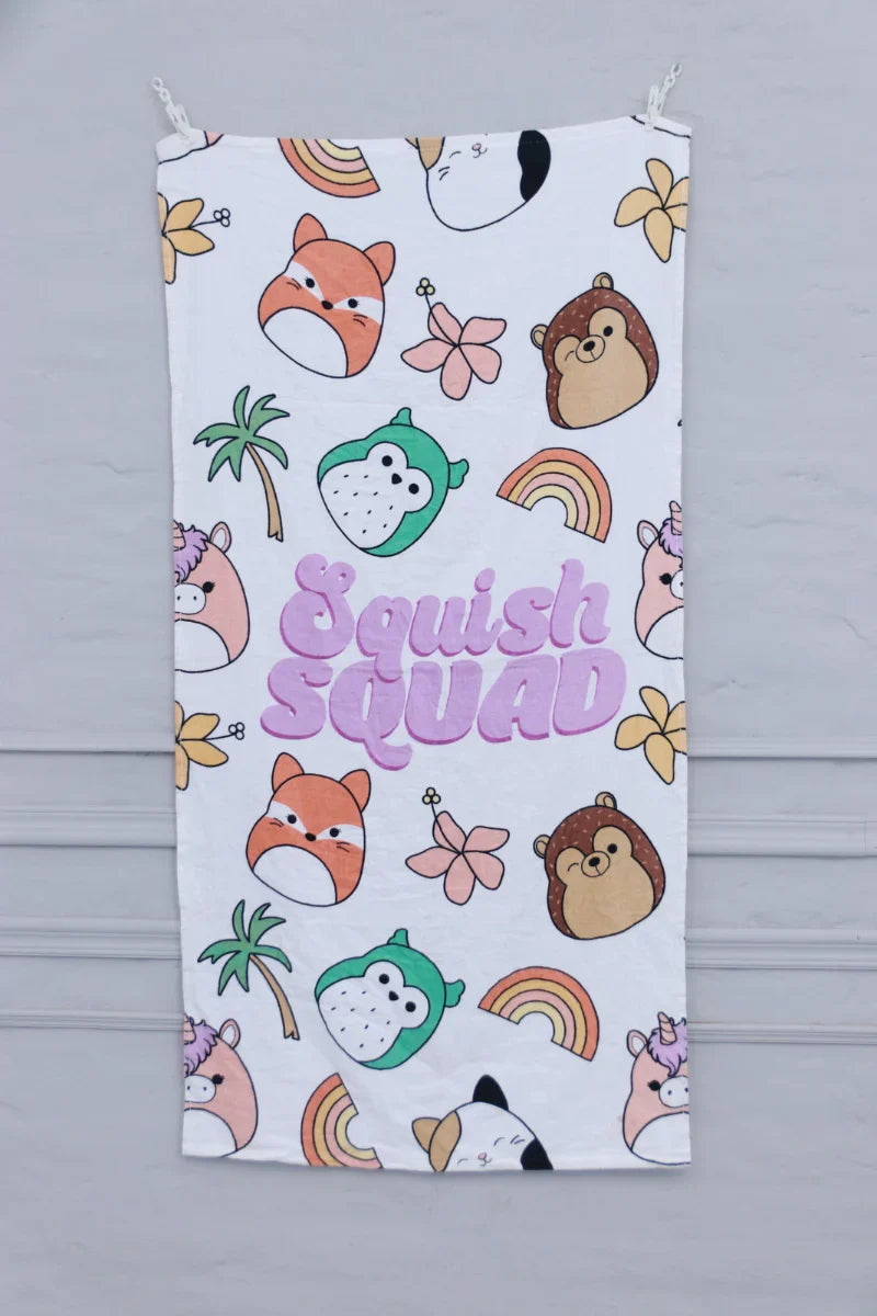 Bright & Cheerful Cartoon Towel – Ideal for Kids & Toddlers