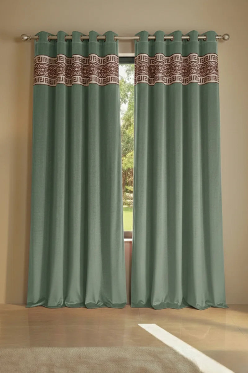 2pcs Premium Velvet Curtain for Bedroom & Living  Room 54 x 96 Inches
