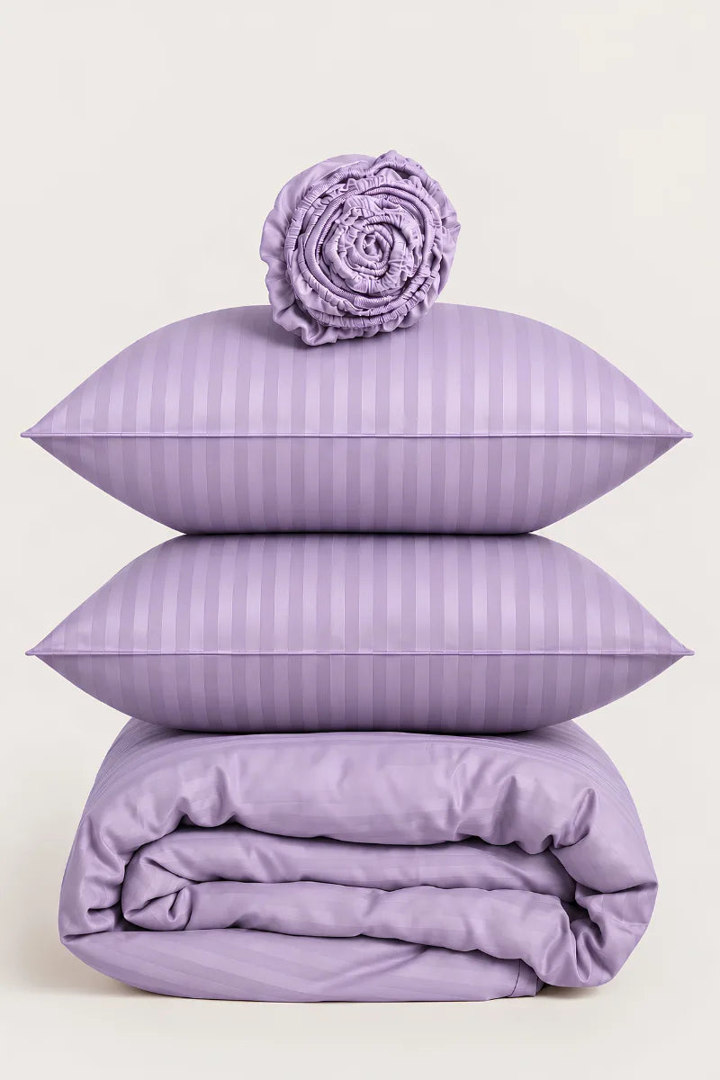 Violet Quilt Cover Set (6PCS - King Size)
