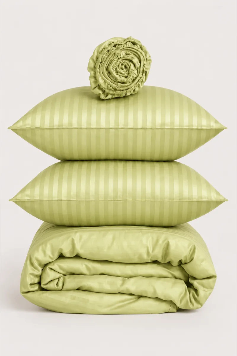 Pistachio Quilt Cover Set (6PCS - King Size)