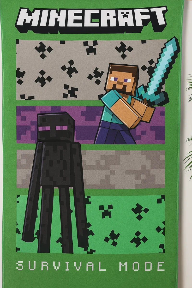 Fun Time Cartoon Towel for Kids | Soft & Quick Dry