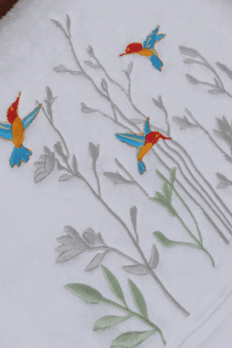 Embroidery Towel | Sparow bath 1 | ST- 4020