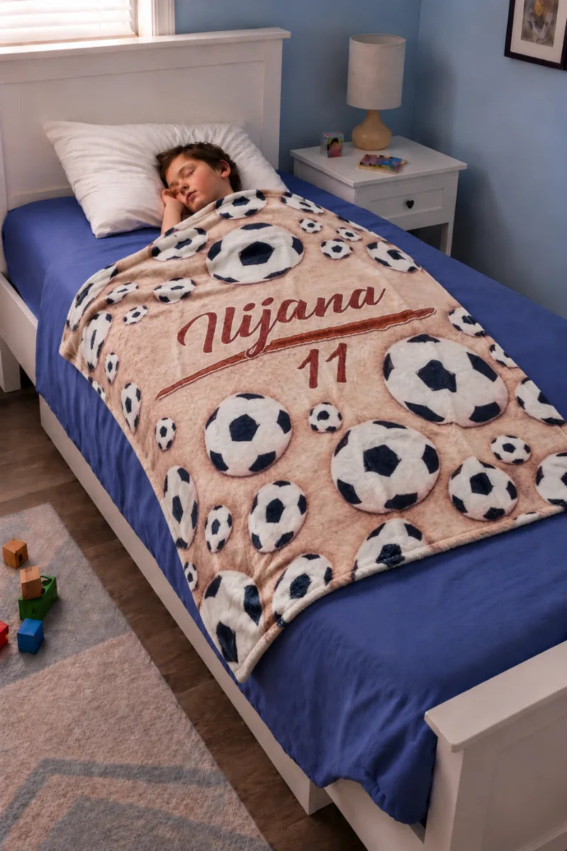 Kids Printed Blanket – Cute Character Design – Size 39" x 29"