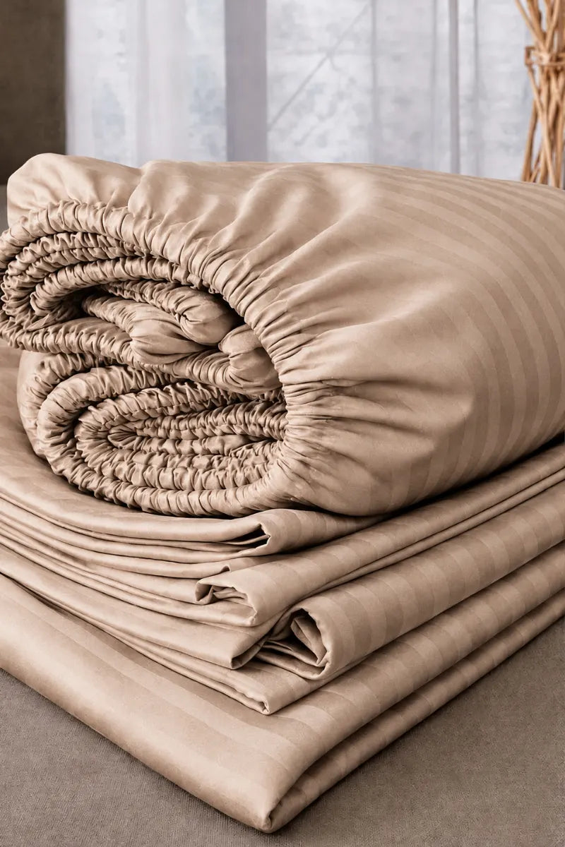 Camel Quilt Cover Set (6PCS - King Size)