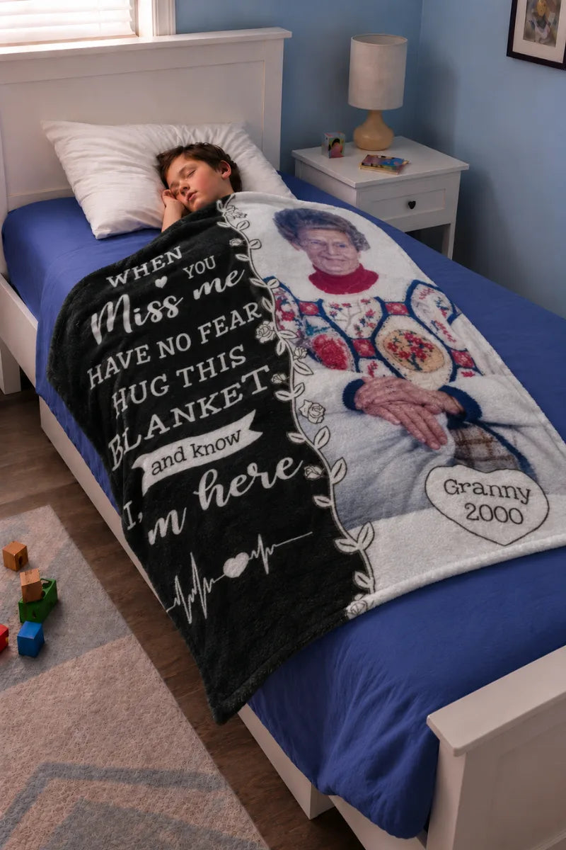 Kids Cozy Fleece Blanket – Fun Character Print – Size 56" x 51"