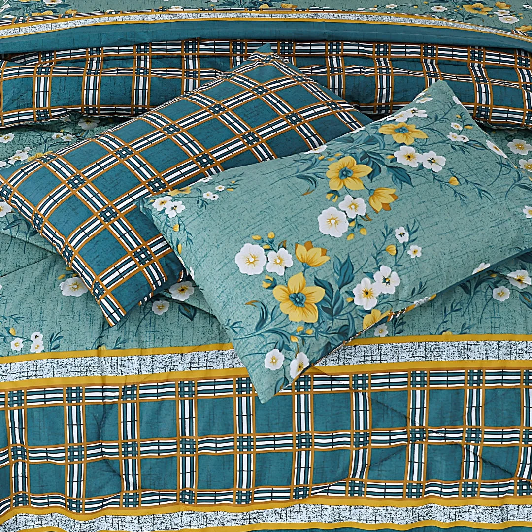 Premium King Size 7-Piece Comforter Set | Complete Bedding Collection