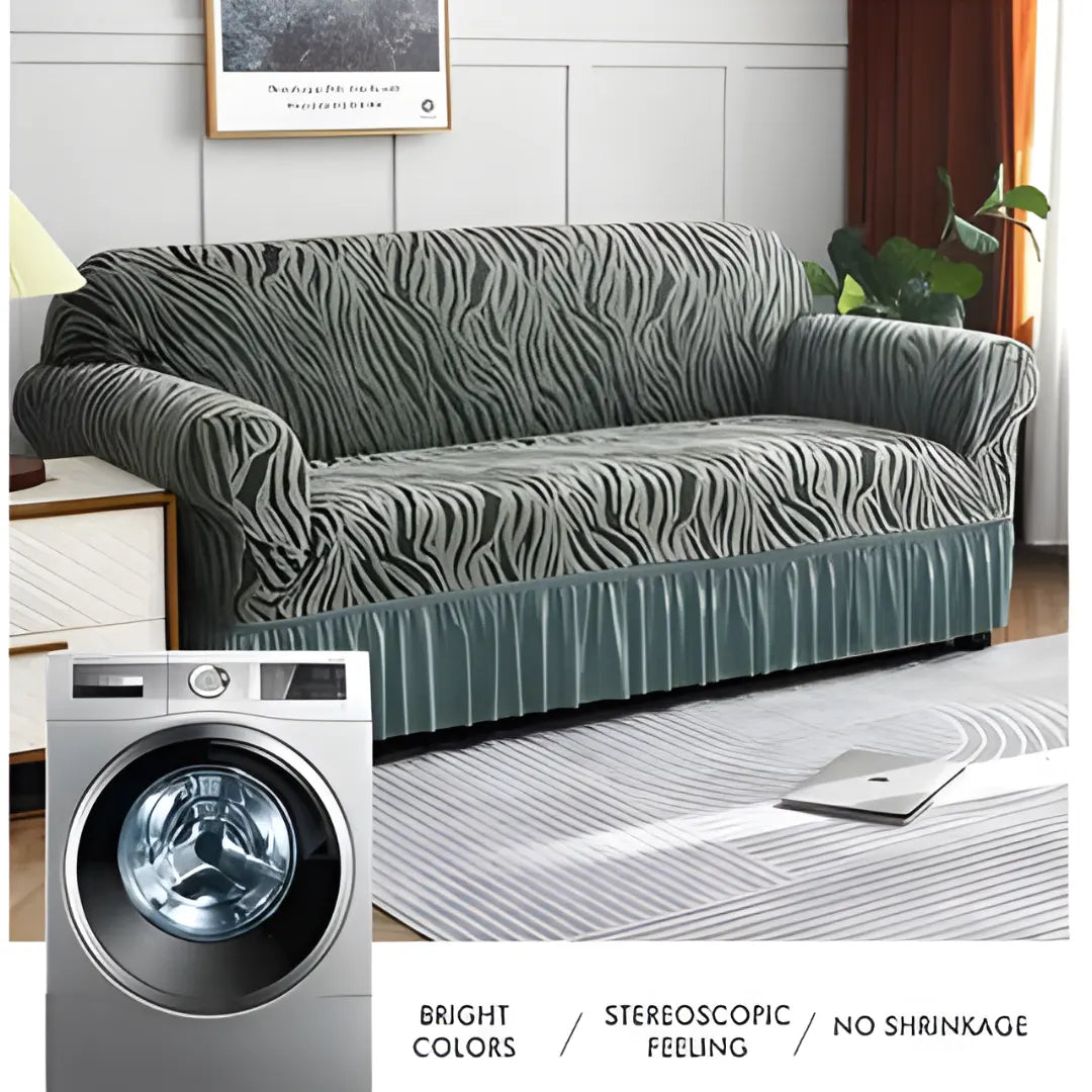 Zebra Stripe Gersey Sofa Covers