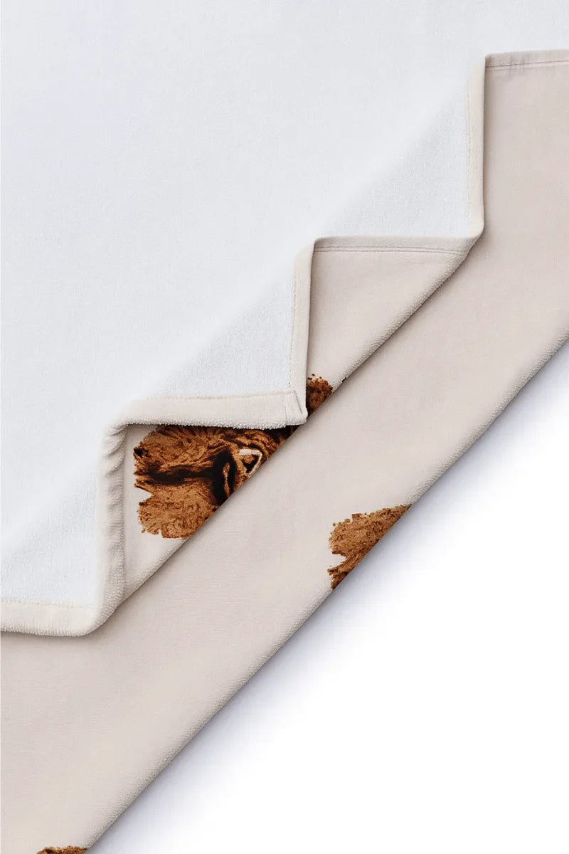 Travel-Friendly Printed Towel | Compact & Quick Drying