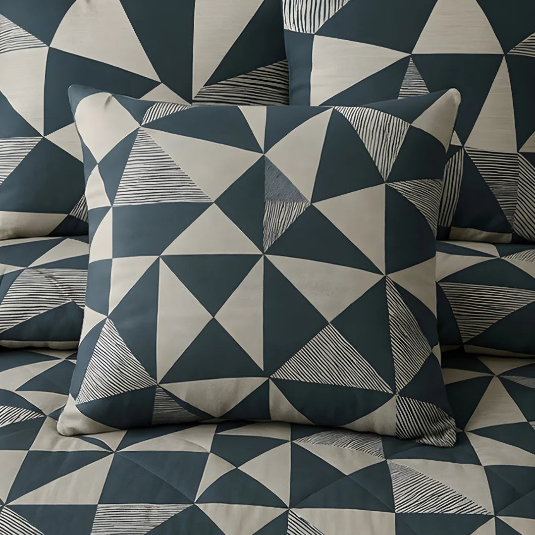 Premium King Size 7-Piece Comforter Set | Complete Bedding Collection