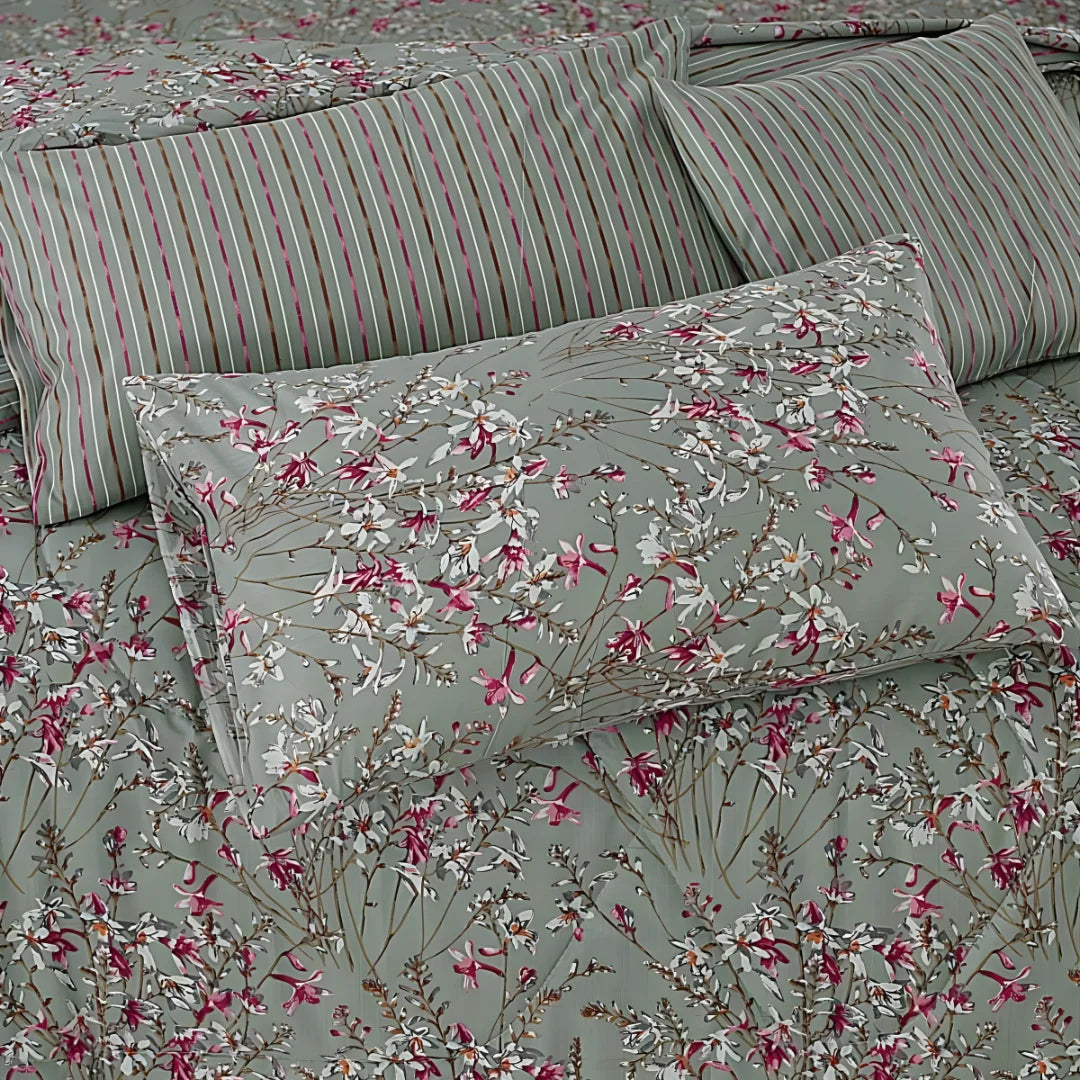 Premium King Size 7-Piece Comforter Set | Complete Bedding Collection