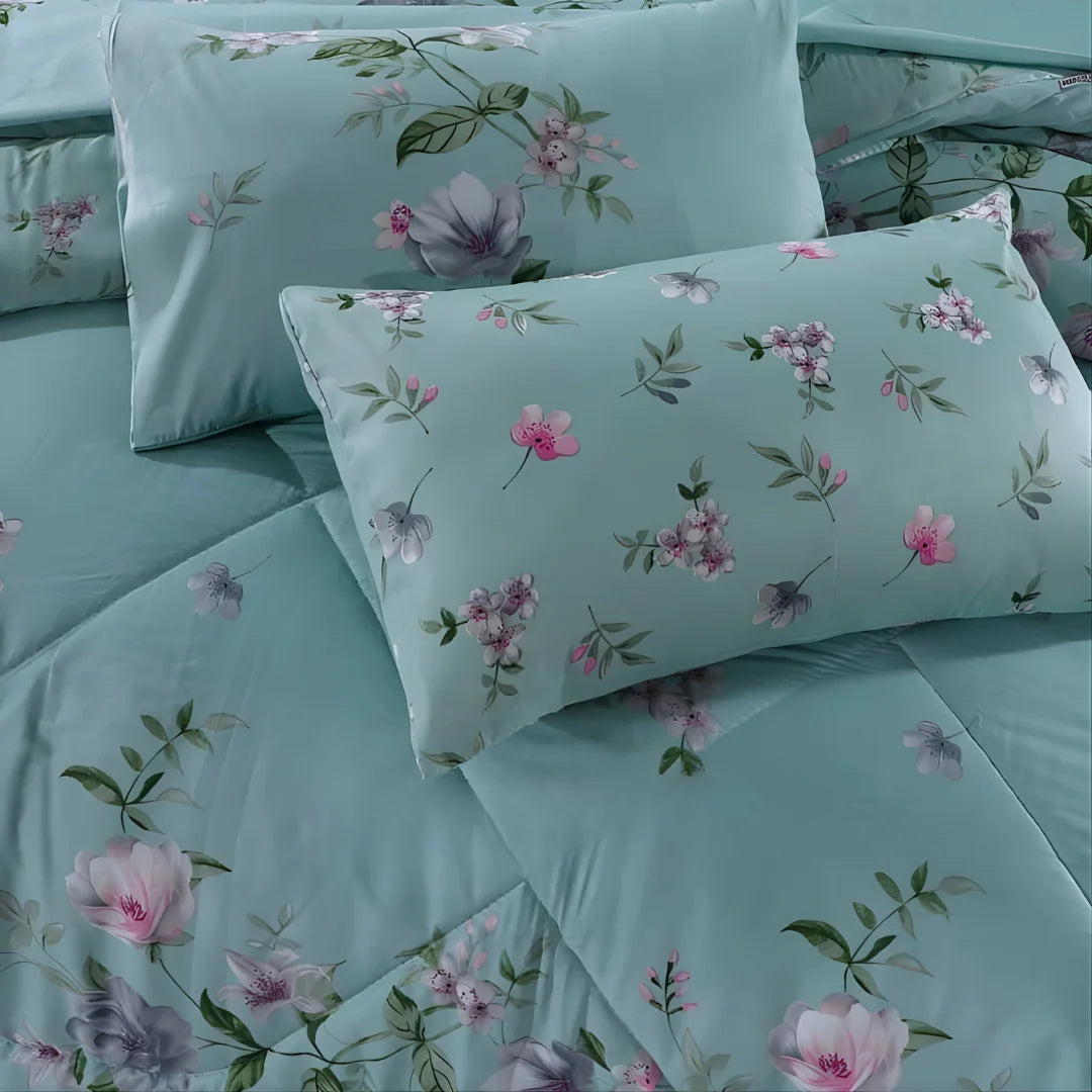 Premium King Size 7-Piece Comforter Set | Complete Bedding Collection