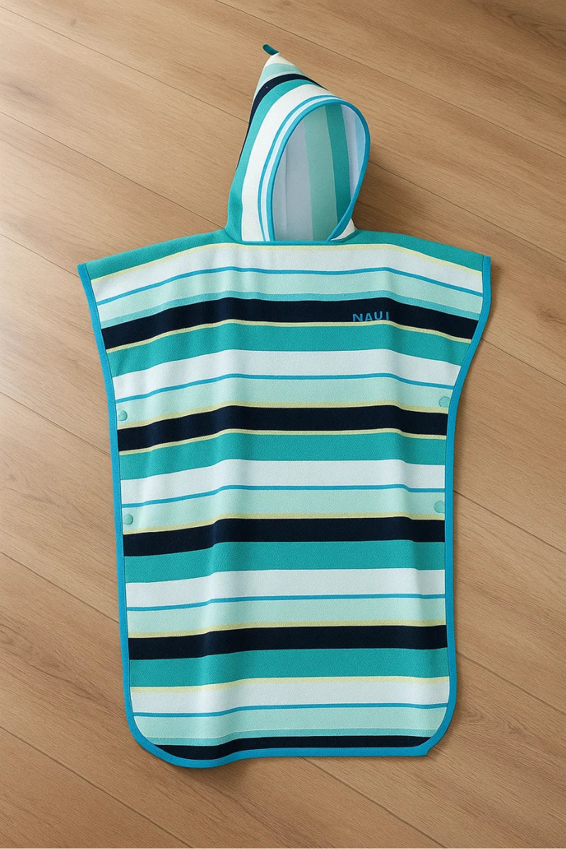 Kids Hoodie Poncho | Personalized Bath & Beach Towel | Hooded Poncho for Kids