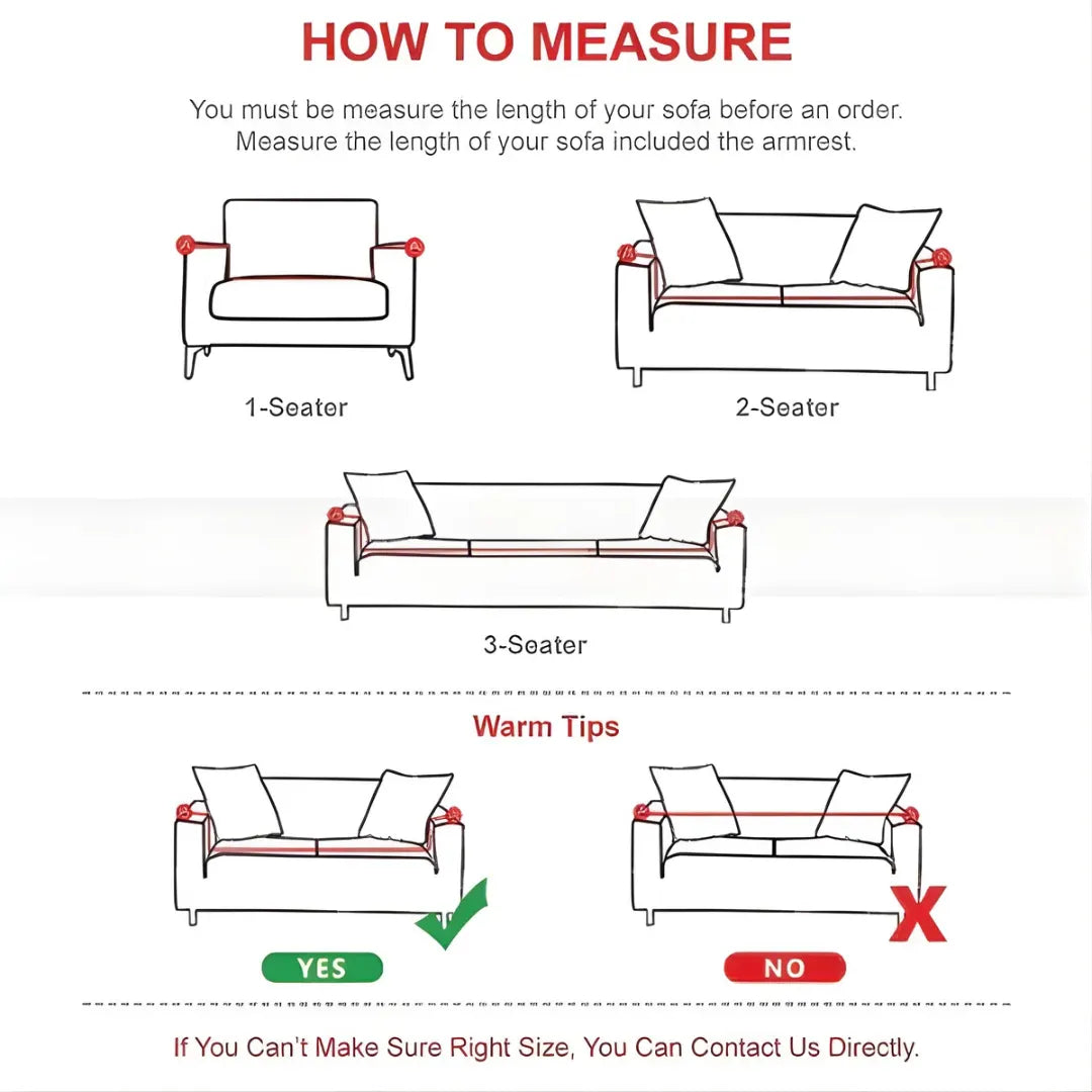 Perfect Fit Micro Mesh Sofa Cover (Zinc Color)