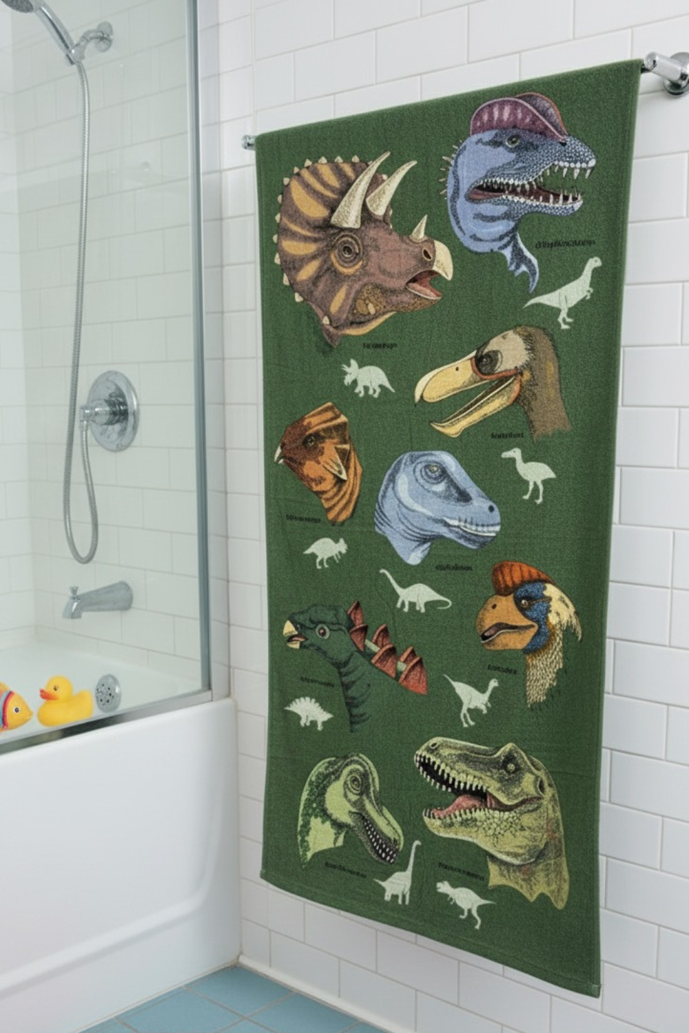 Adorable Kids Shower Towel Design