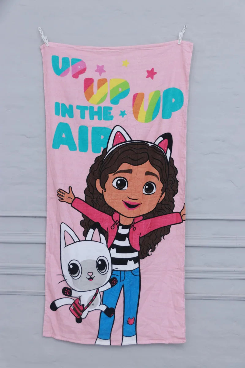 Adorable Kids’ Towel with Cartoon Prints – Cozy & Quick-Drying