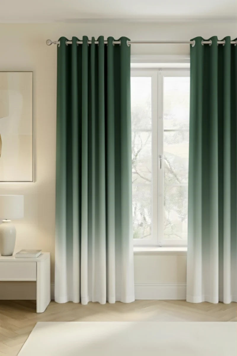 Luxury Double Shade Curtains – Hotel-Style Elegance with Light Control (96” x 54” per Panel)