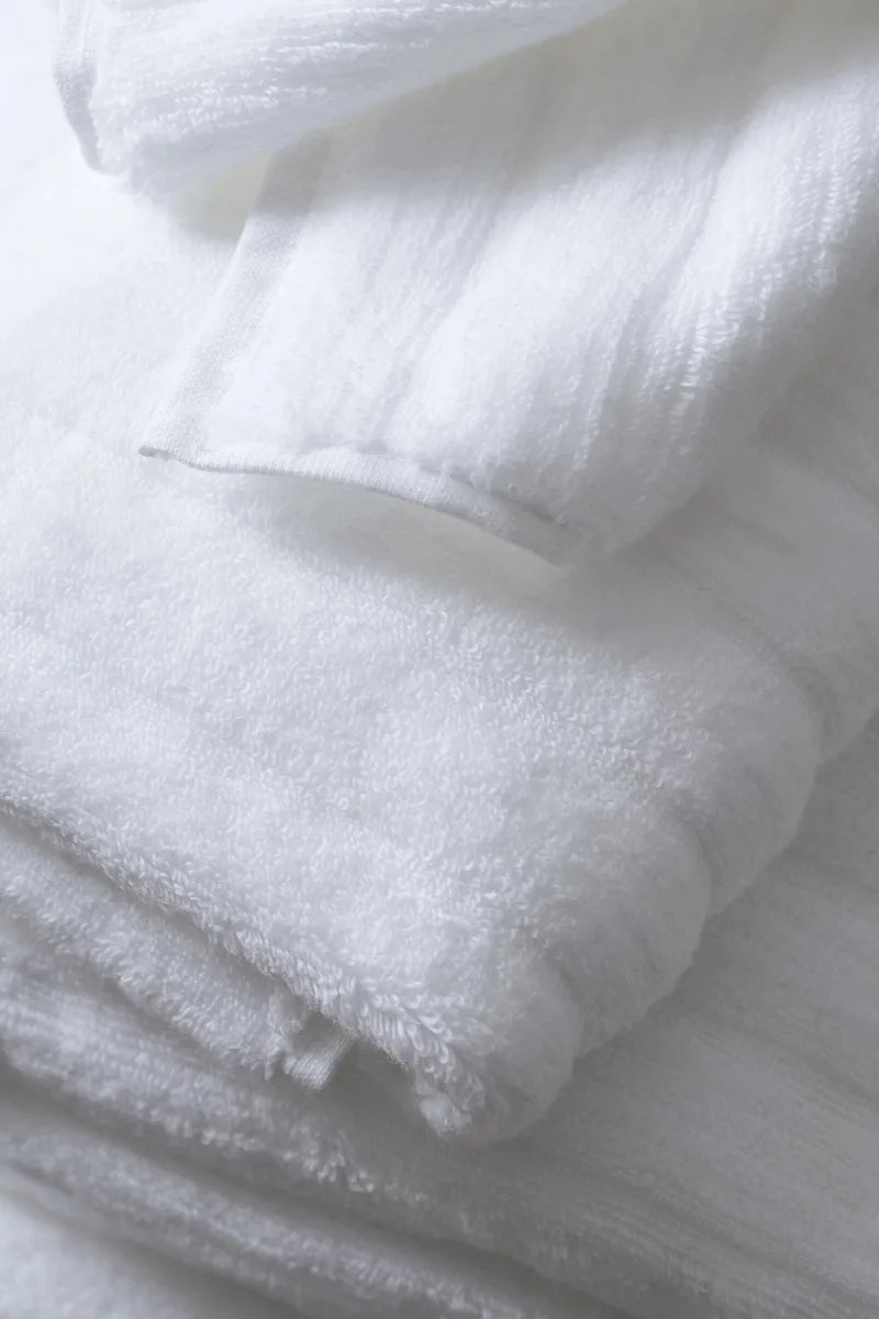 Premium White Cotton Towels Set | Pack of 5