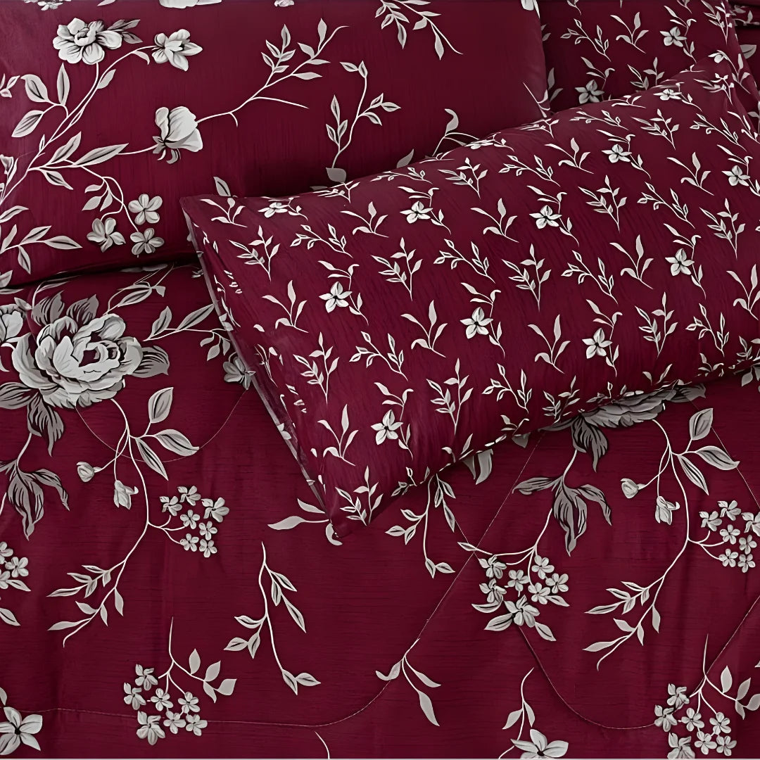 Premium King Size 7-Piece Comforter Set | Complete Bedding Collection