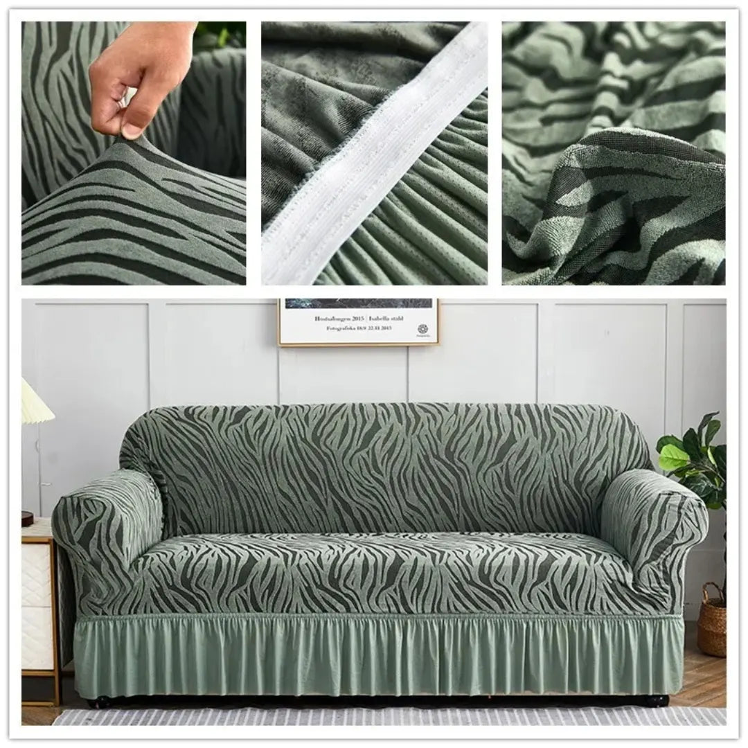 Zebra Stripe Gersey Sofa Covers