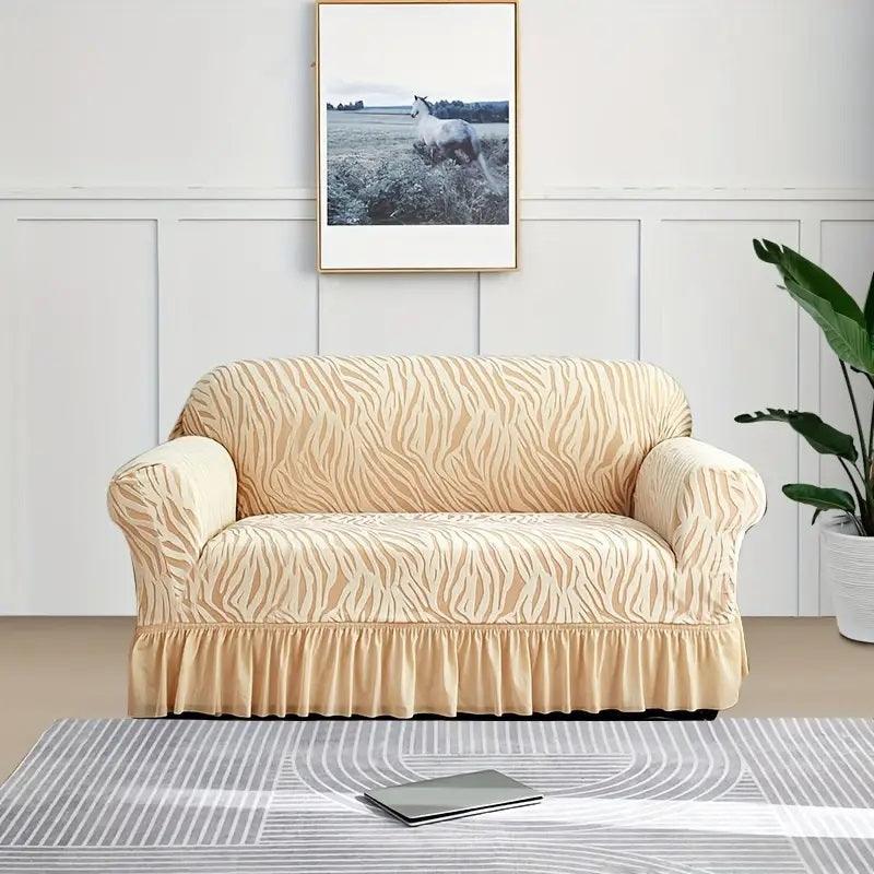 Zebra Stripe Gersey Sofa Covers