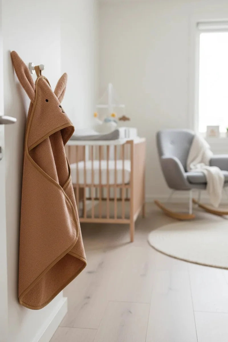 Kids Bunny Hooded Towel (Soft & Absorbent)