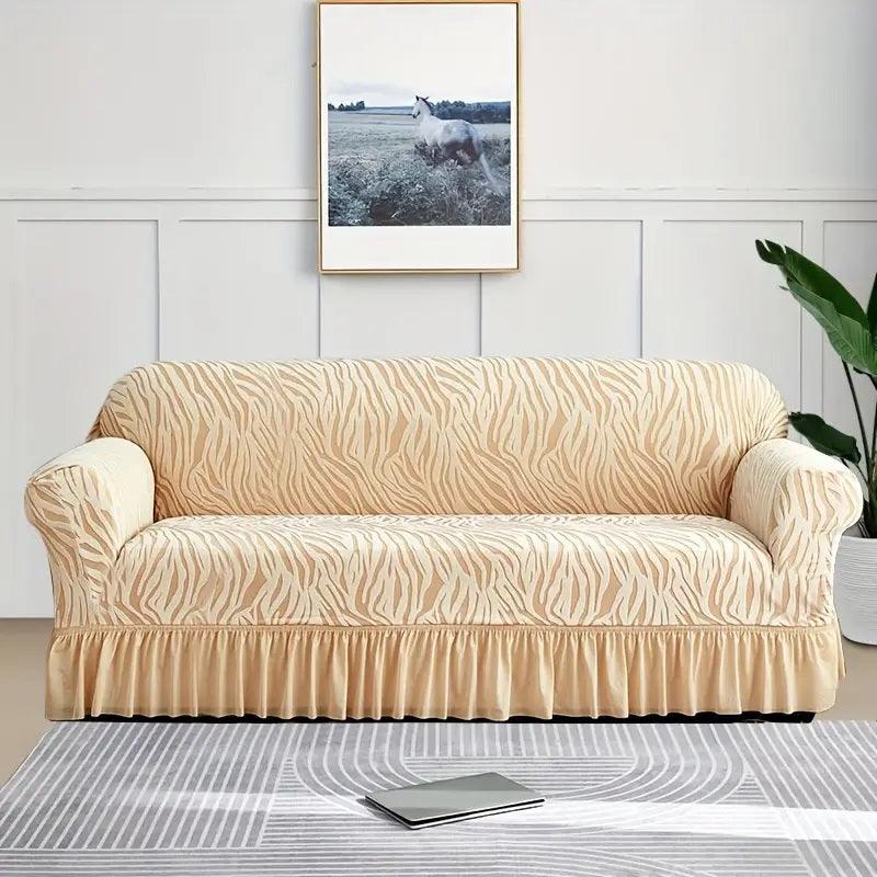 Zebra Stripe Gersey Sofa Covers
