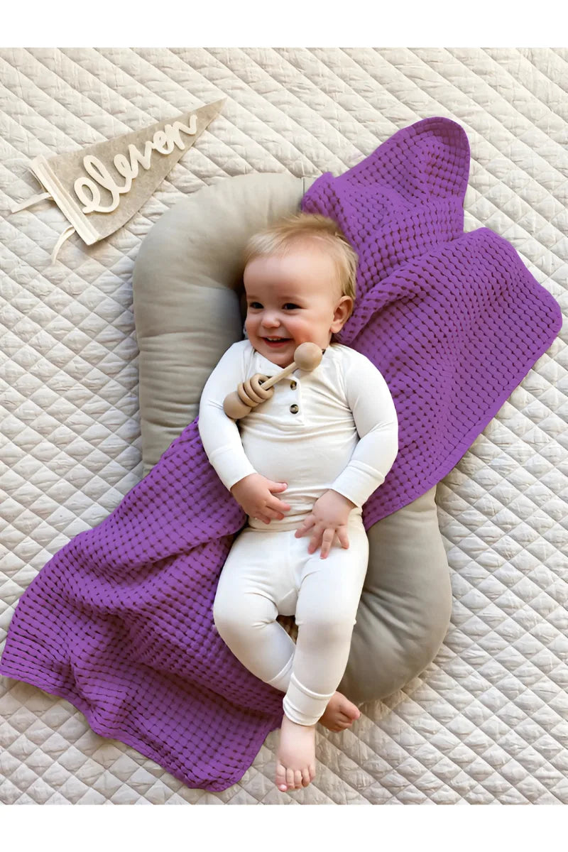 Kids Cozy Cloud Blanket (Purple)