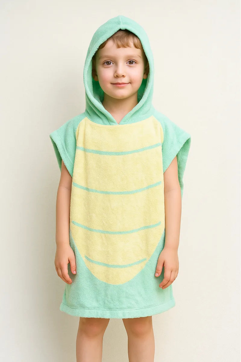 Premium Cotton Kids Poncho – Quick-Dry & Super Absorbent