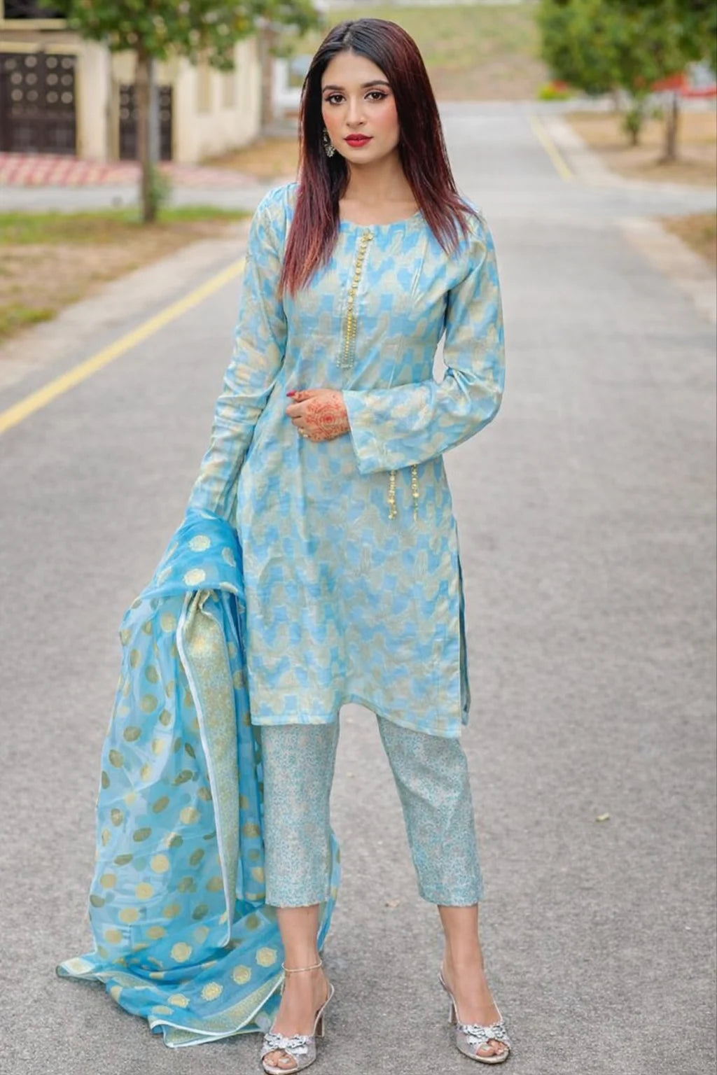 Special Eid Collection: Restocked with New Light Colors - Unstitched Cotton Jacquard 3-Piece Set
