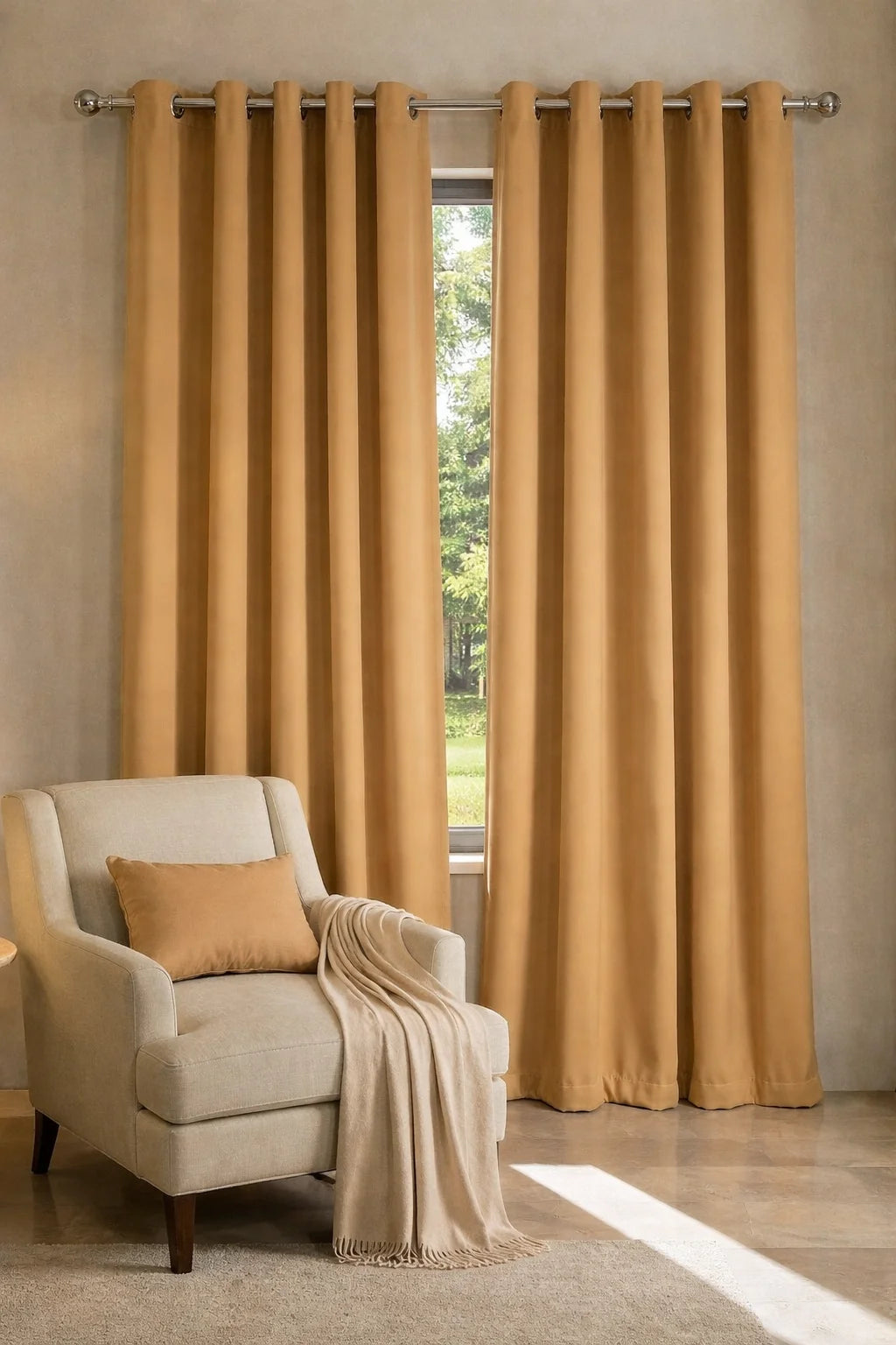 2pcs Premium Velvet Curtain for Bedroom & Living  Room 54 x 96 Inches