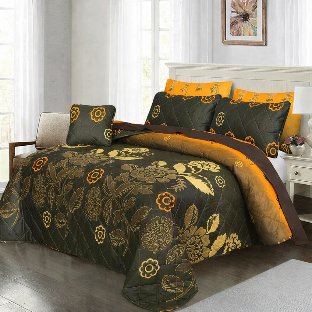 Premium King Size 7-Piece Comforter Set | Complete Bedding Collection