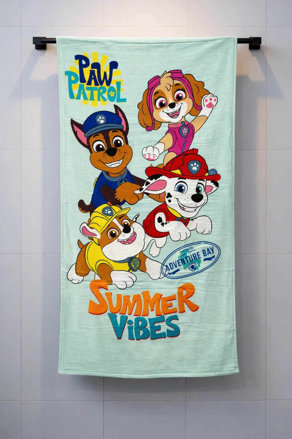 PAW Patrol "Pups Rule" Hero Towel 27" x 53"
