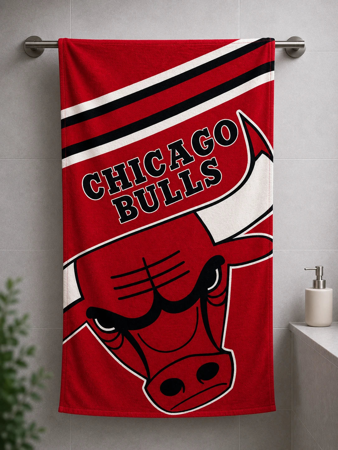 Cartoon Fun Printed Towel – 27" x 53"