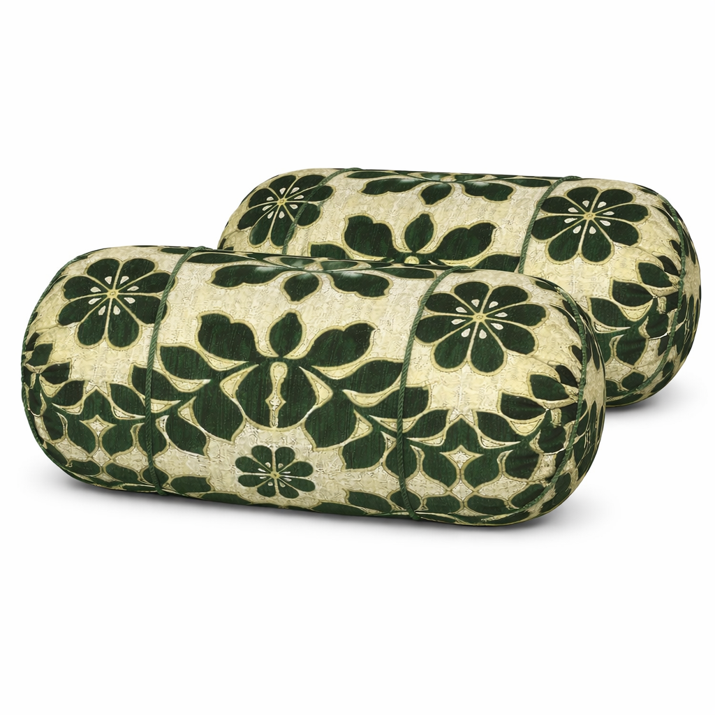 Velvet Jacquard* Round/GOLL Pillow Covers Pack of 2pcs