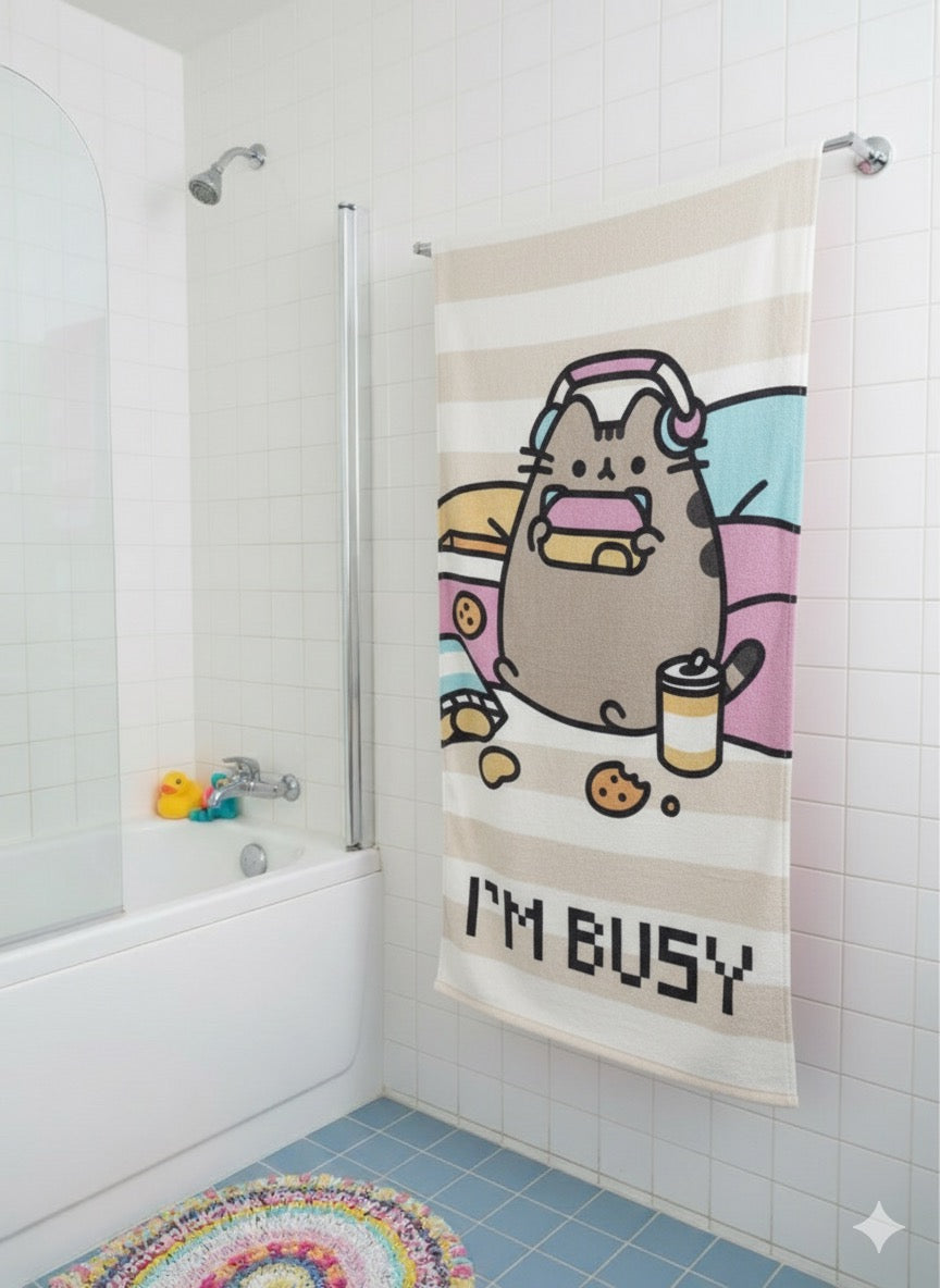 Playful Printed Towel for Kids – Bright Colors & Gentle Comfort
