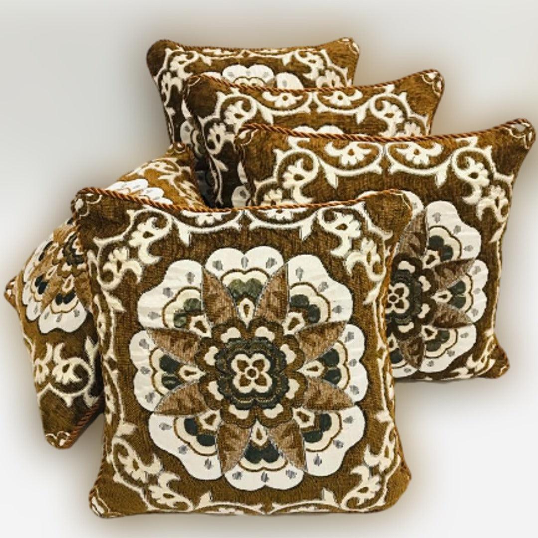 Velvet Jacquard Cushion Cover