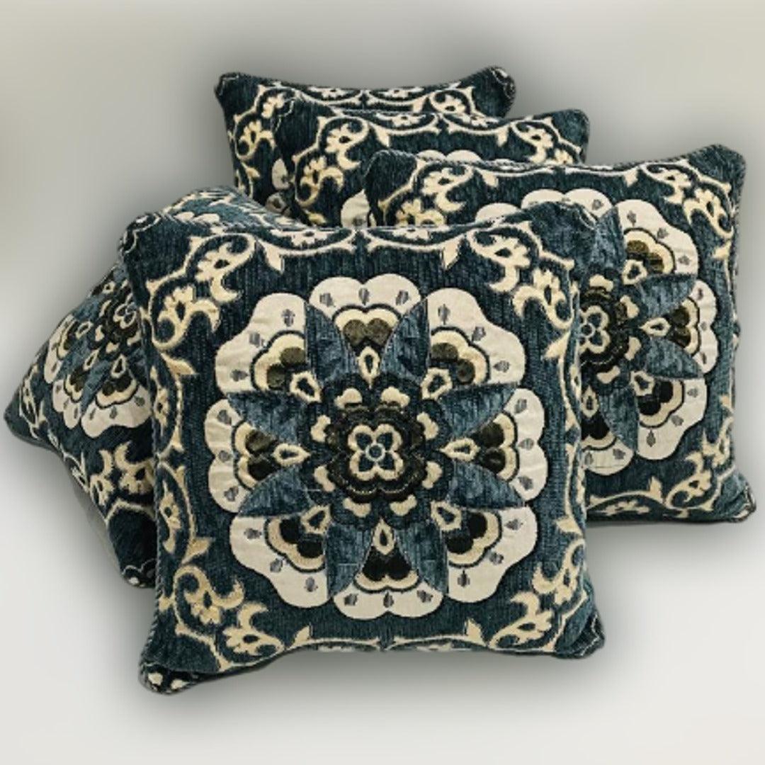 Velvet Jacquard Cushion Cover