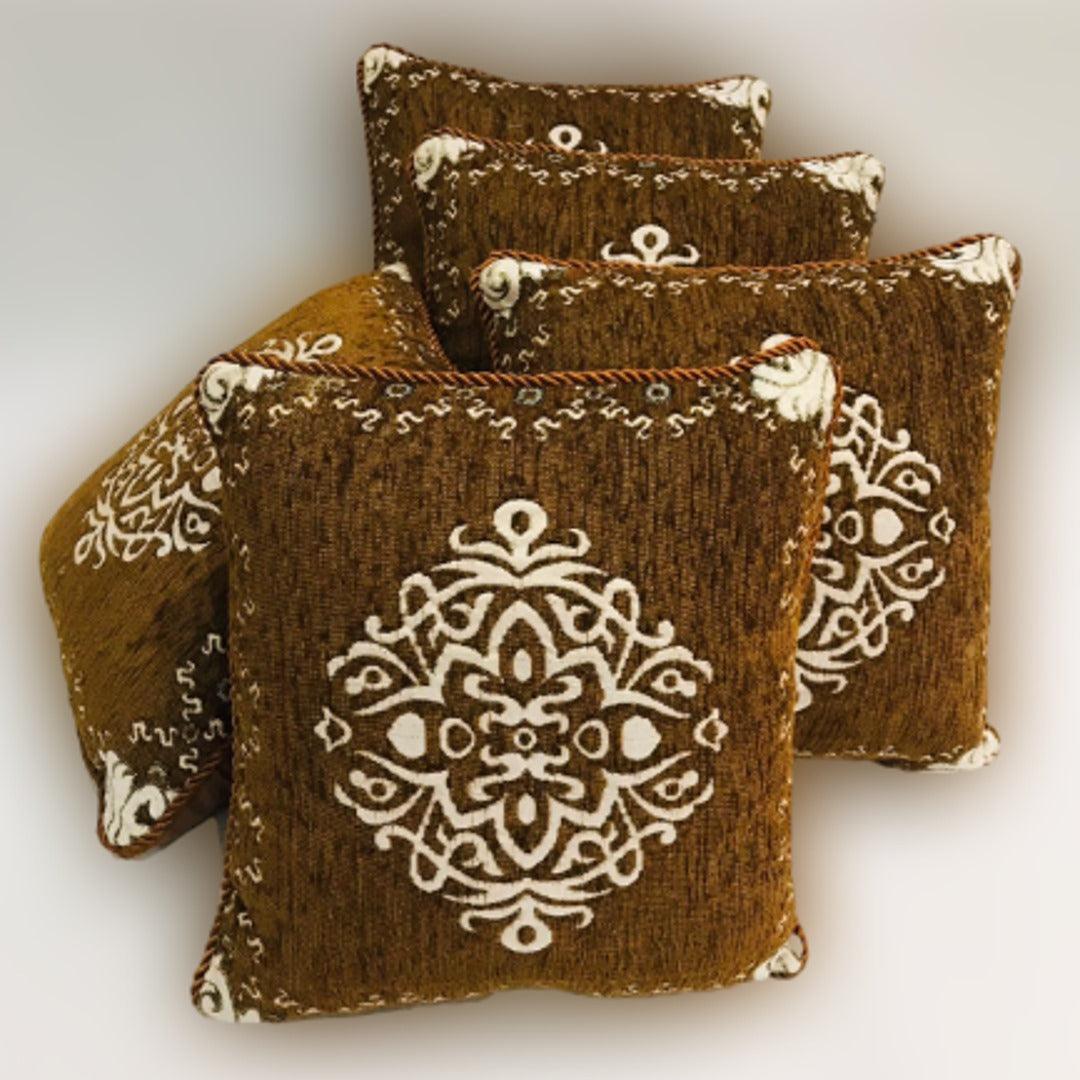 Velvet Jacquard Cushion Cover