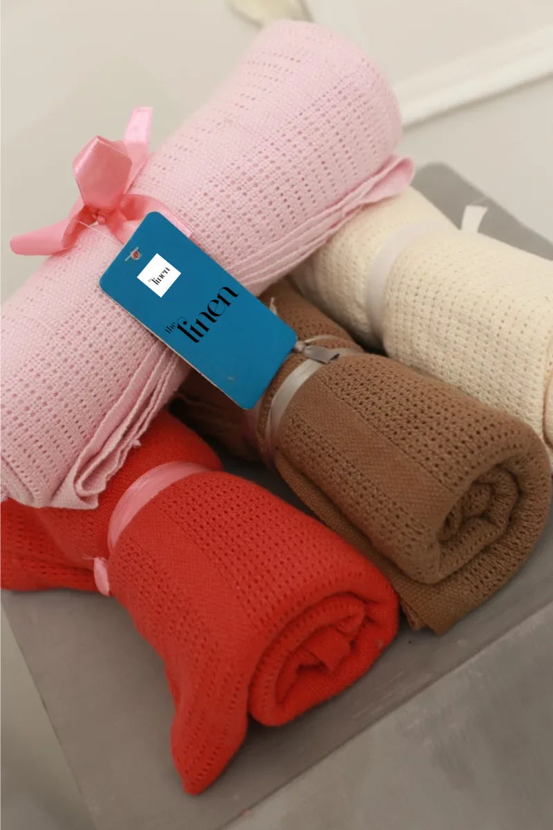 Kids Cozy Cloud Blanket (Rose Golden)