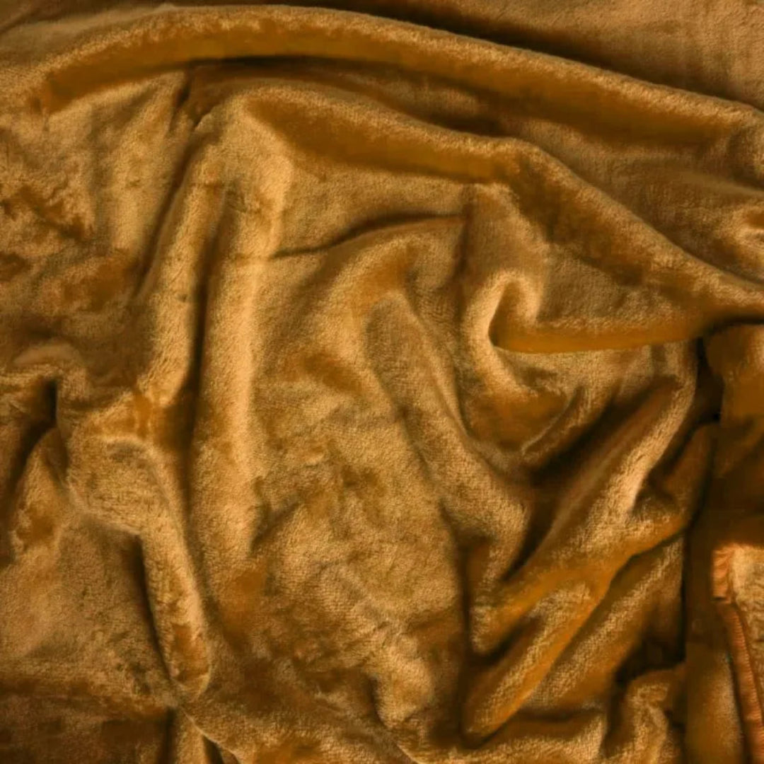 Premium Coral AC Fleece Funnel Blanket | Double Bed