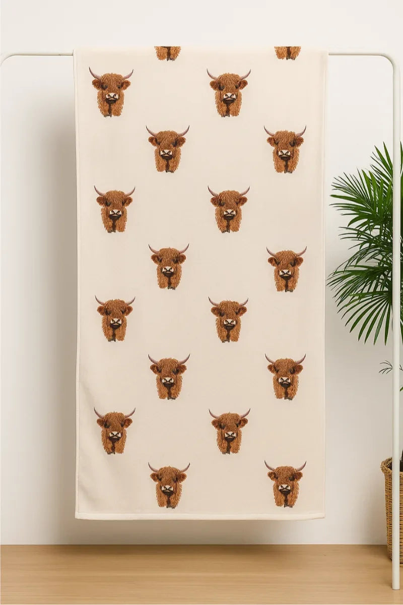 Travel-Friendly Printed Towel | Compact & Quick Drying