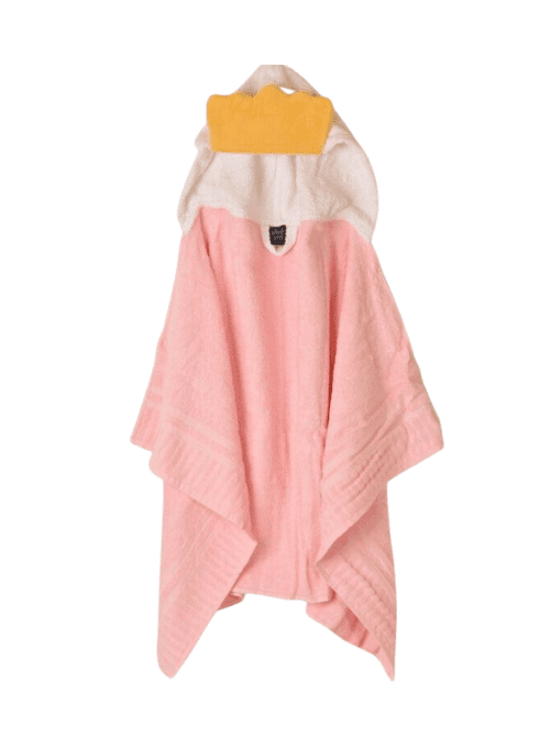 Baby Pink Hoodie Towel | Hooded Bath Towel Poncho