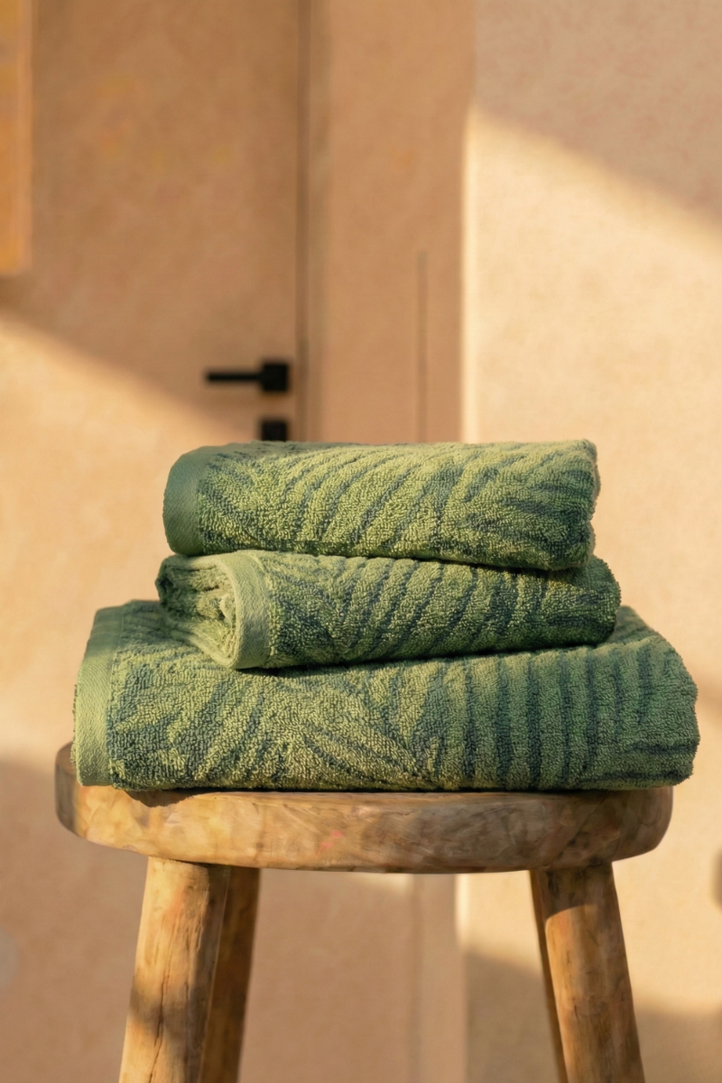 Cotton Towel Set – Pack of 3, Soft & Absorbent