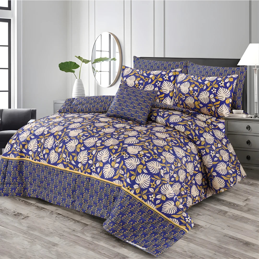 Premium King Size 7-Piece Comforter Set | Complete Bedding Collection
