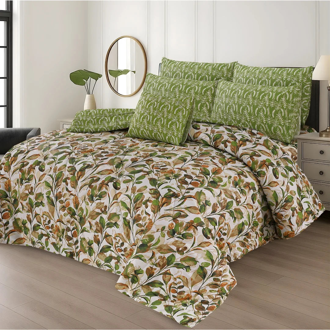 Premium King Size 7-Piece Comforter Set | Complete Bedding Collection