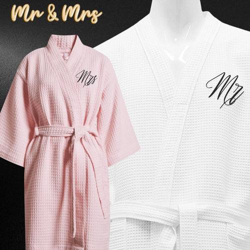 Mr & Mrs Bathrobe Set