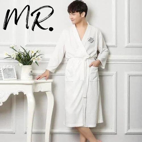 Mr & Mrs Bathrobe Set